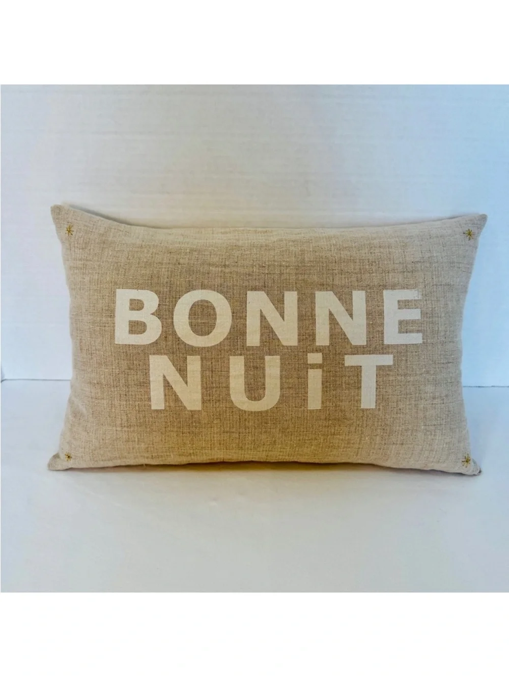 🗽NEW “Bonne Nuit” Decorative Pillow Cover